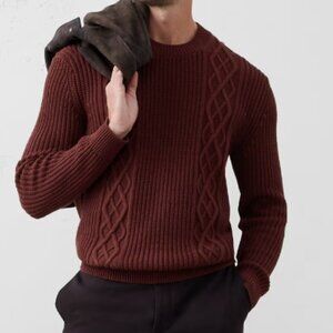 Banana Republic Factory Cotton Cable Sweater
